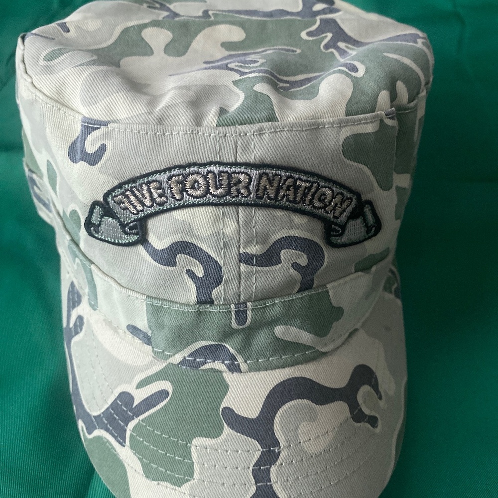 Five Four 90s Vintage Nation Camo Cap.Sz S-M